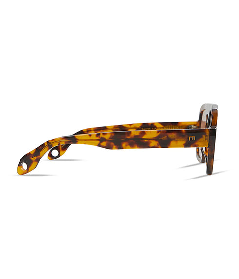 Jane Sunglasses - Brown Tortoise w/ Maroon Lenses